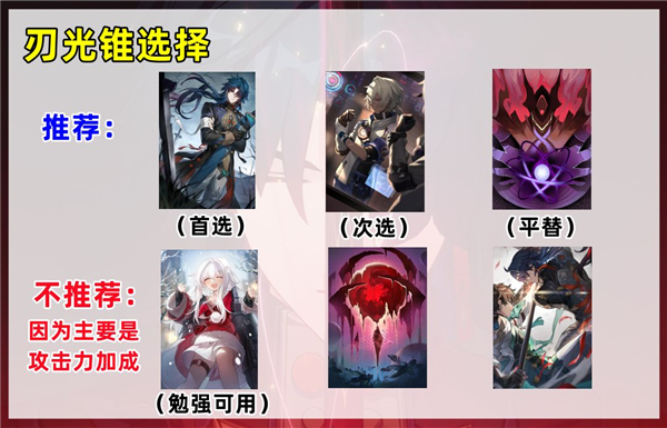 崩坏星穹铁道刃光锥选择什么好最佳光锥搭配攻略