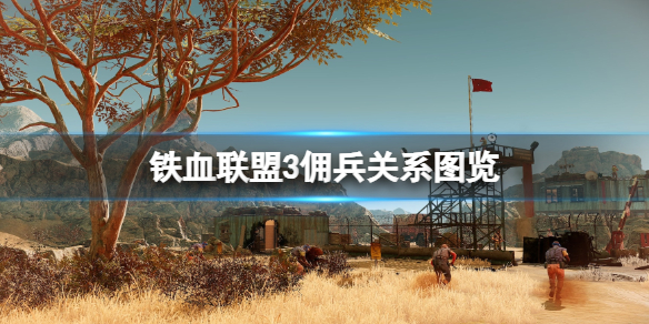 《铁血联盟3》佣兵关系图览 各佣兵有什么关系？
