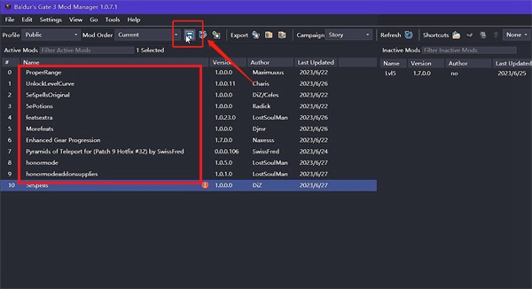 《博德之门3》mod删除方法