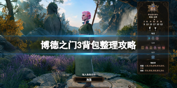 《博德之门3》背包整理攻略 背包物品怎么管理？