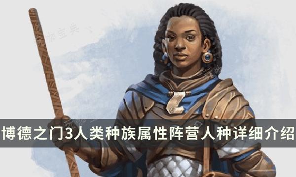 《博德之门3》人类种族特性指南 人类种族属性阵营人种详细介绍