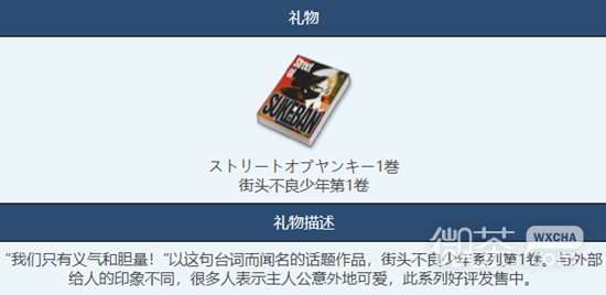 蔚蓝档案街头不良少年第1卷物品图鉴一览