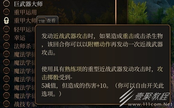 博德之门3物理职业专长选择解析指南