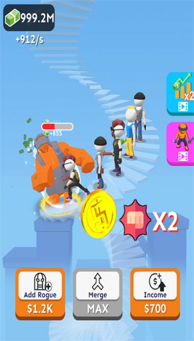 闲置楼梯撞击者版