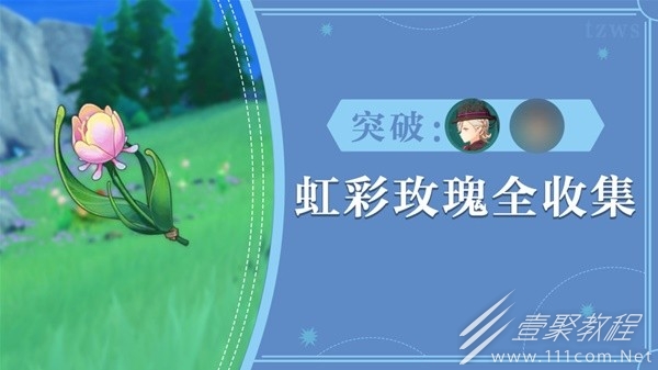 原神73个虹彩蔷薇采集路线分享
