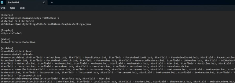 《星空starfield》XGP版本安装starUIMOD方法