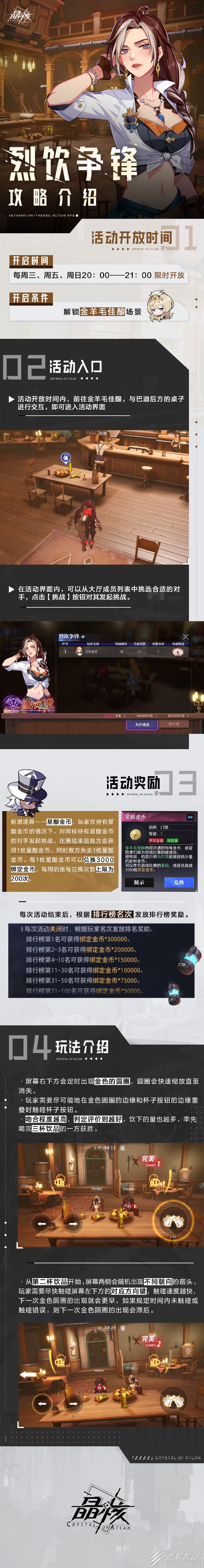 晶核烈饮争锋攻略一览