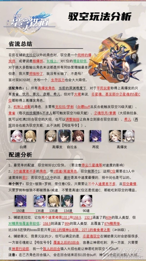 崩坏星穹铁道驭空玩法解析及配装指南