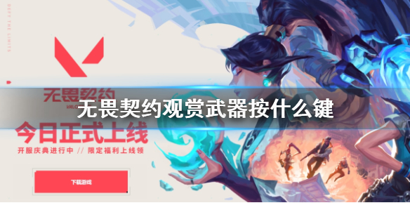 《无畏契约》观赏武器按键介绍