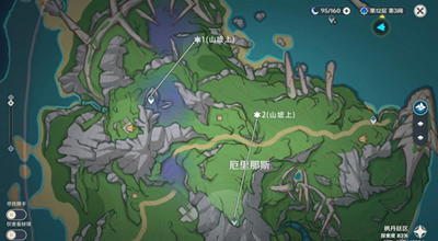 原神侦测晶体宝箱位置大全