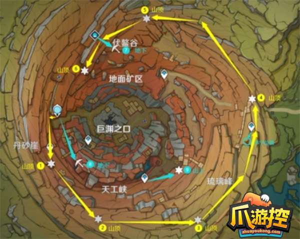 原神4.0版本9个老石在哪里