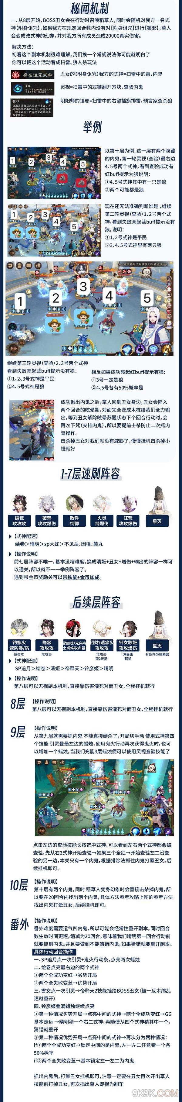 阴阳师丑女秘闻攻略大全