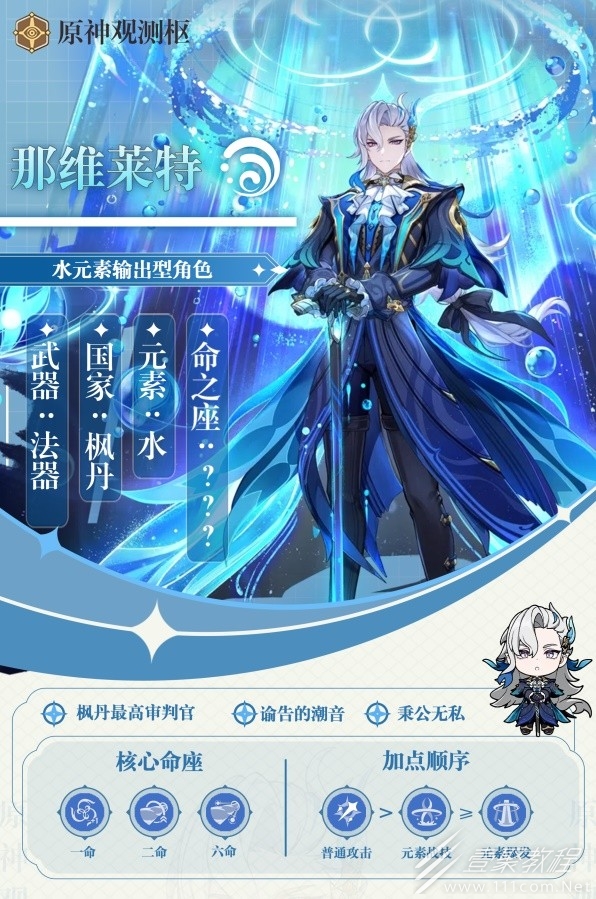 原神4.1版那维莱特培养一图流分享