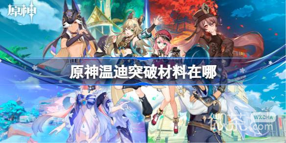 原神温迪突破材料位置详情