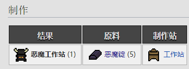 《necesse》恶魔工作台制作方法