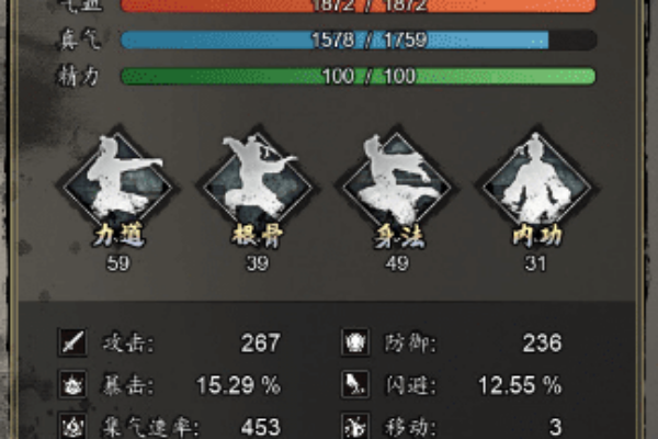 《逸剑风云决》提升内功作用介绍
