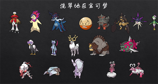 《宝可梦朱紫》洗翠图鉴一览