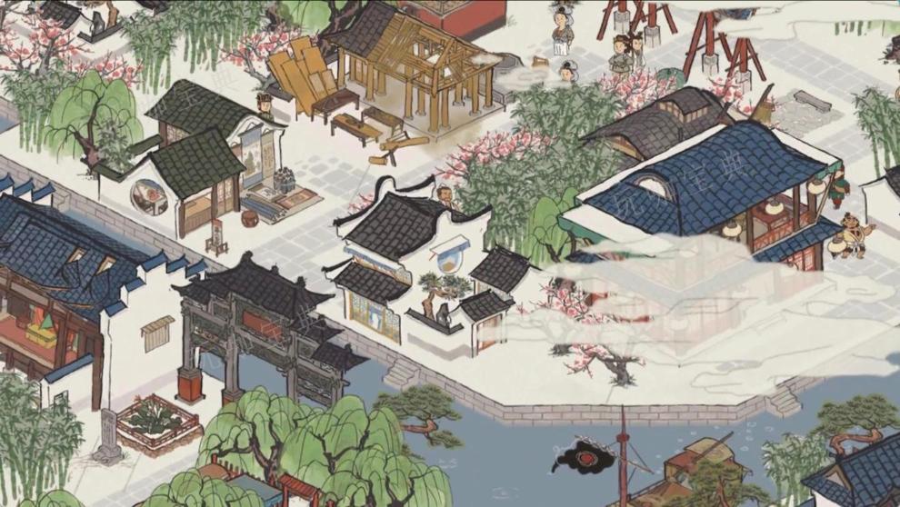 《江南百景图》开发新区域方法