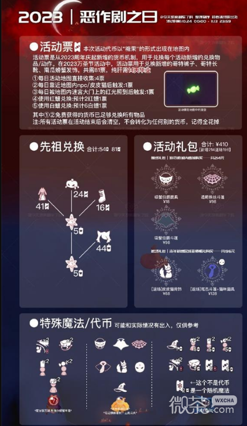 光遇2023恶作剧之兑换图详情