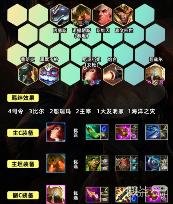 金铲铲之战s9.5司令女枪阵容推荐攻略