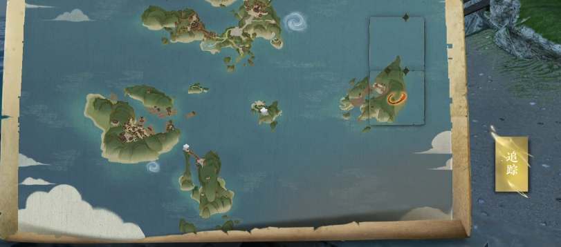 《逆水寒手游》蛟影迷图水下洞穴宝箱位置分享