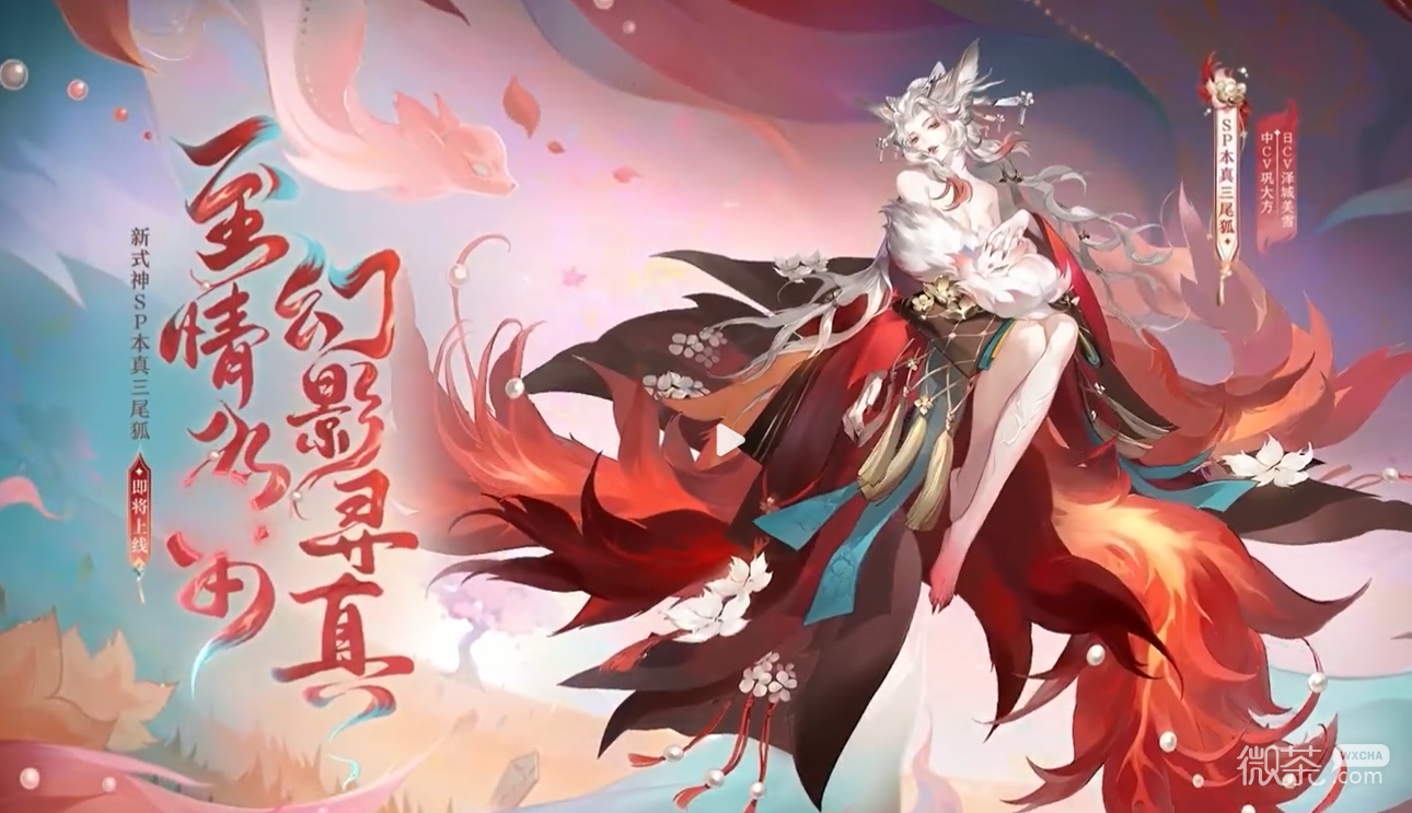 阴阳师SP本真三尾狐上线时间详情