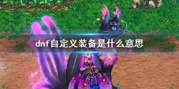 《dnf》自定义装备介绍