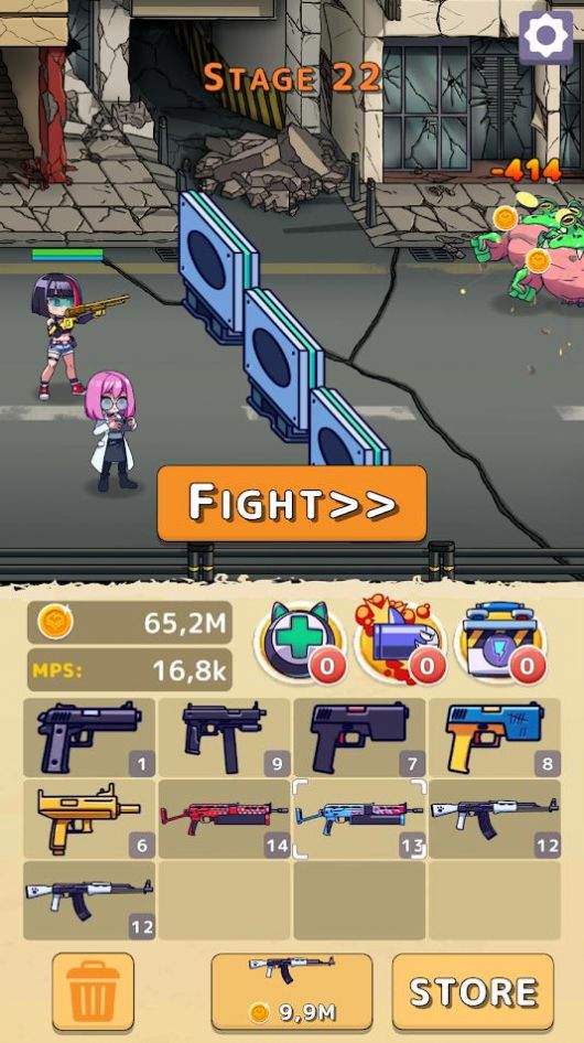 女孩合并射击游戏安装