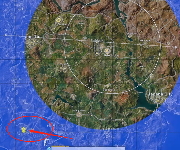 《pubg》荣都鸟窝位置介绍