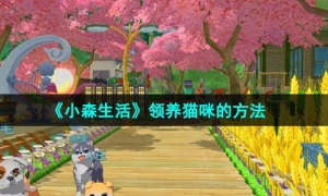 《小森生活》领养猫咪的方法