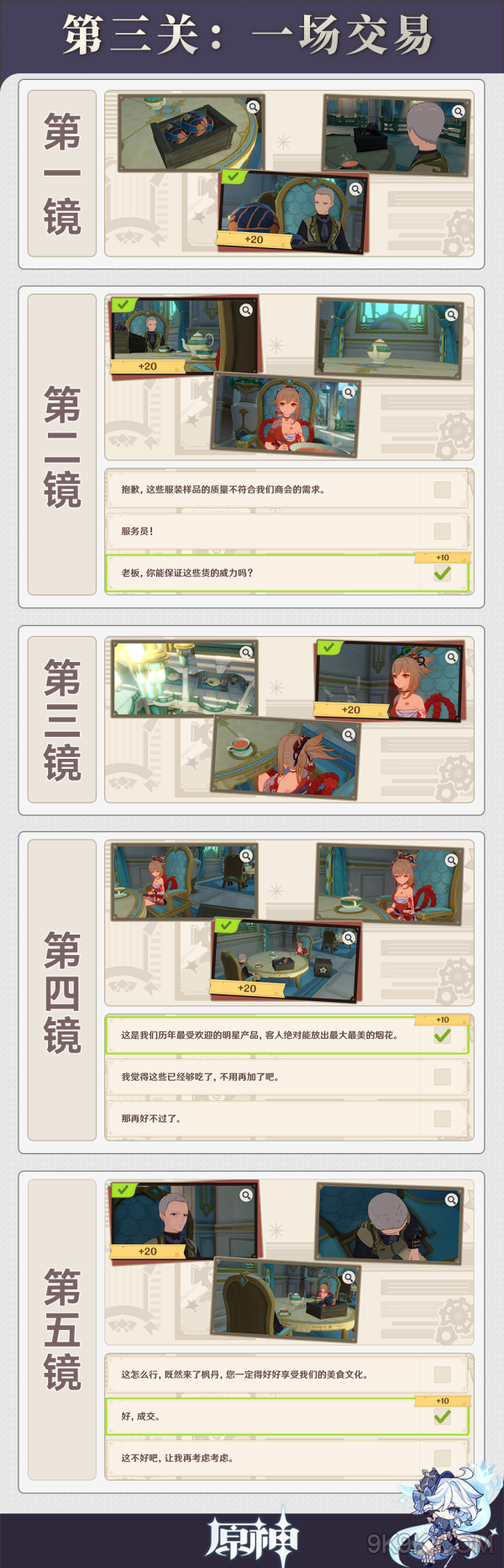 原神一场交易攻略详解