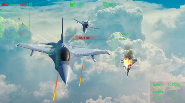 喷气式战机空袭最新版