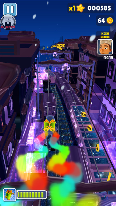 地铁跑酷小呆呆二免费正版