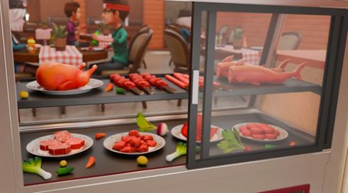 烤肉串的厨师安装包