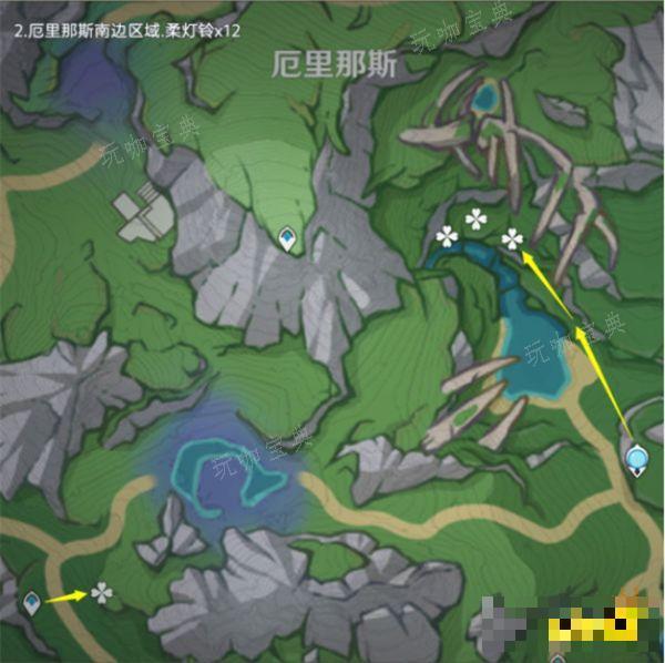 《原神》4.3柔灯铃获取方法 枫丹地区柔灯铃采集点分享