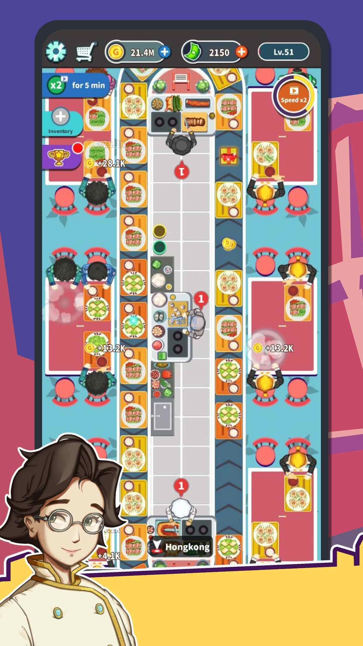 闲置中餐厅手游
