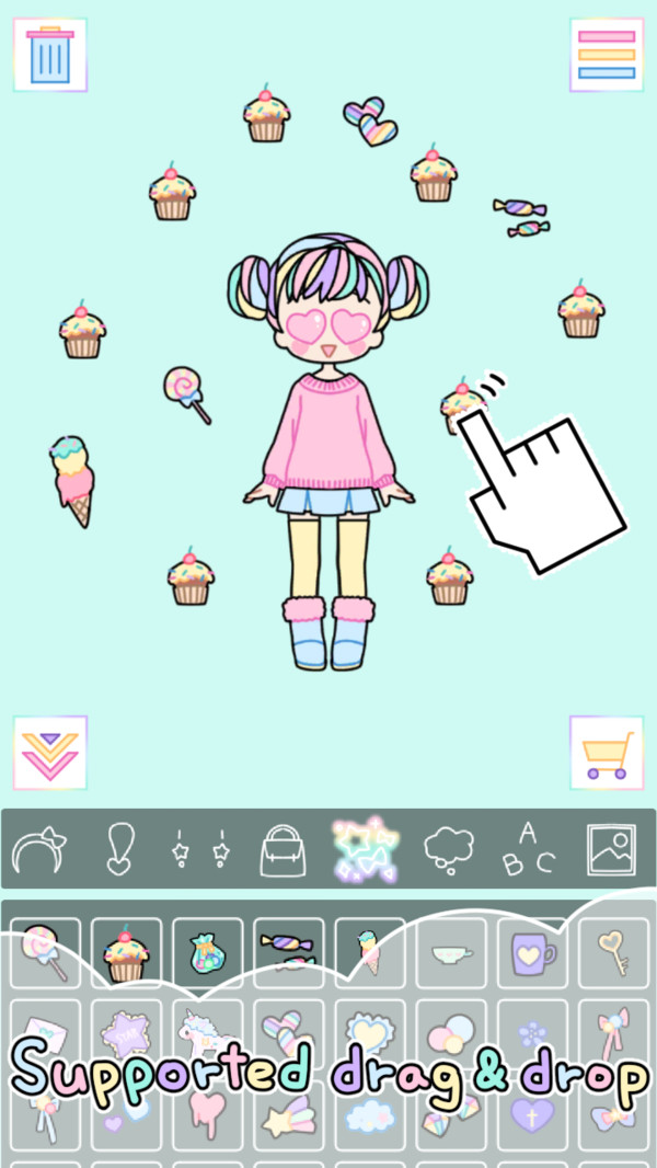 粉彩女孩安装