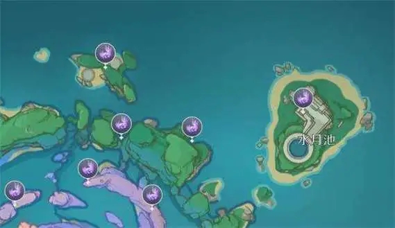 原神海祇岛上面的雷神瞳怎么拿