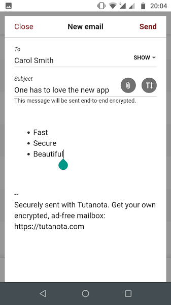 tutanota邮箱安卓最新版 v246.241004.0 安卓版