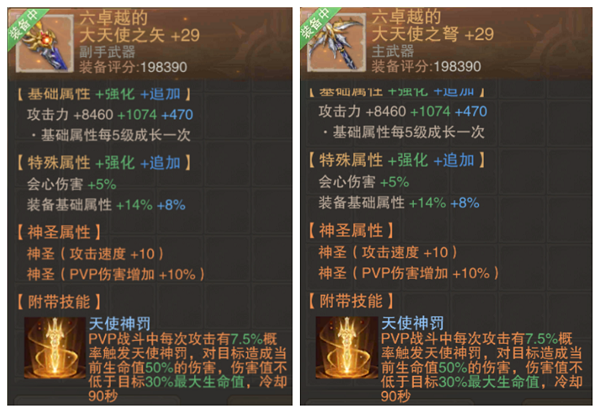 荣耀大天使角斗场PVP以低打高