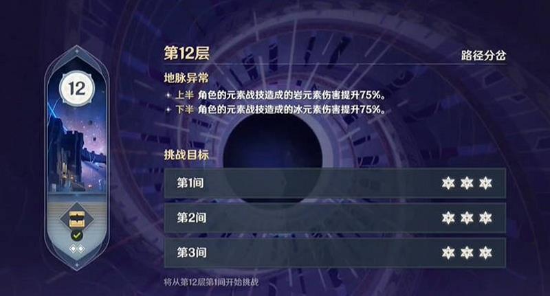 原神5.5新深渊12层怎么打-满星通关深径螺旋
