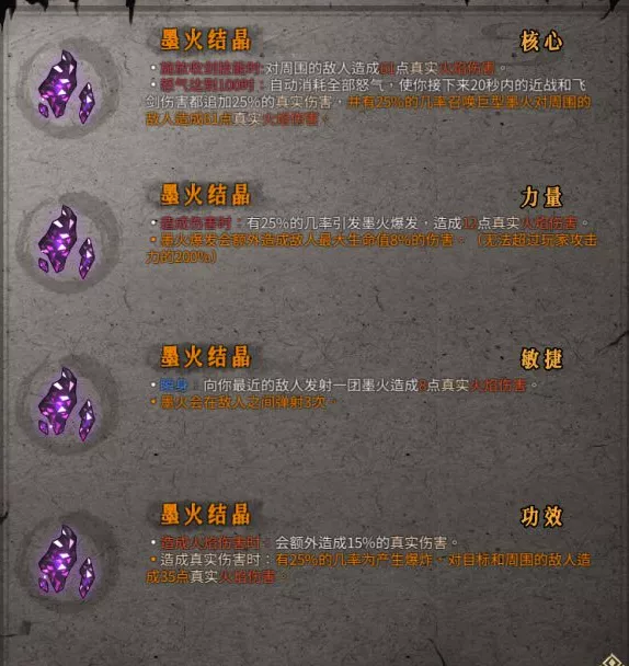 《暖雪》墨火结晶流派推荐原因解析