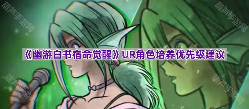 《幽游白书宿命觉醒》UR角色培养优先级建议