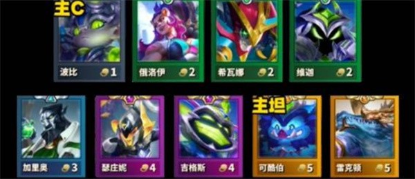 金铲铲之战s14猛拍按钮波比阵容攻略