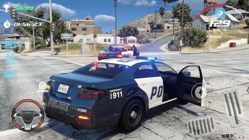 公路警车追击