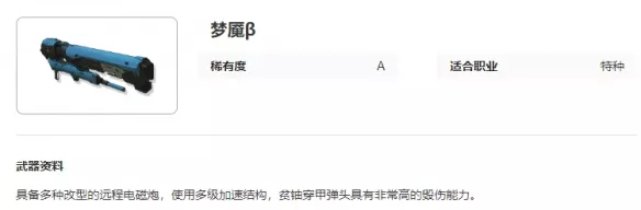 《艾塔纪元》梦魇β细项介绍