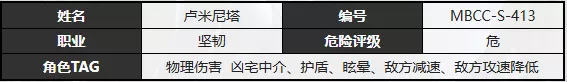 《无期迷途》卢米尼塔技能表现如何
