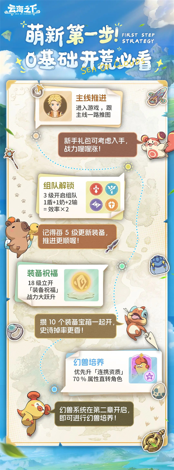 云海之下玩法介绍及萌新入坑指南