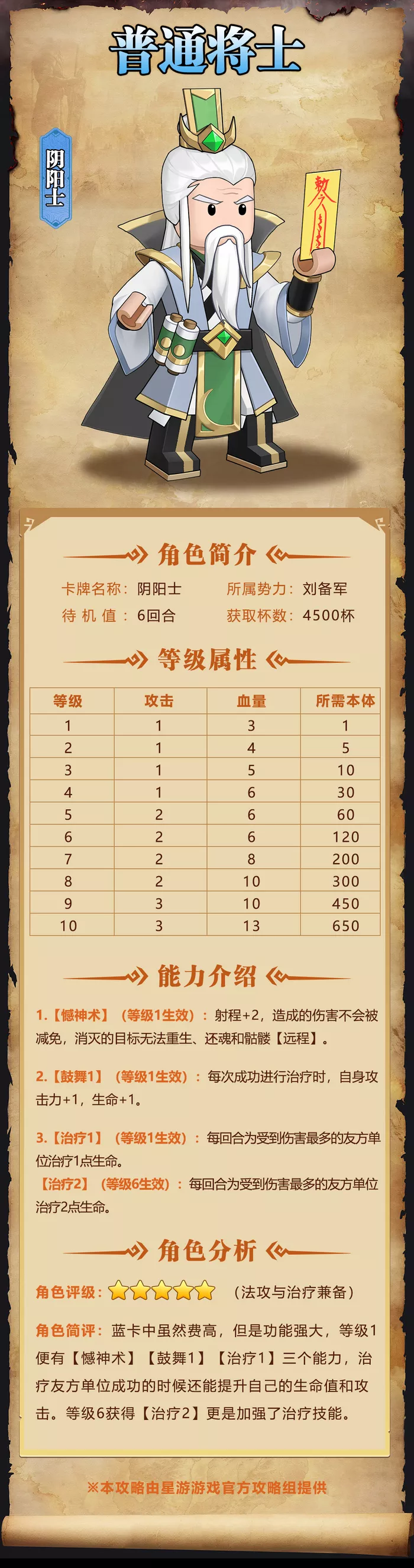 《我是小奇兵》阴阳士角色详细介绍