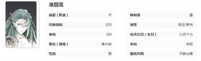 《咏月风雅》淮烟霭技能属性深度介绍